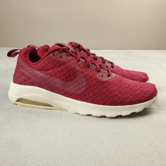 Nike Air Max Motion Womens 8 Gym Shoes Athletic Sneakers Burgundy Red 844895-660 - Picture 13 of 13